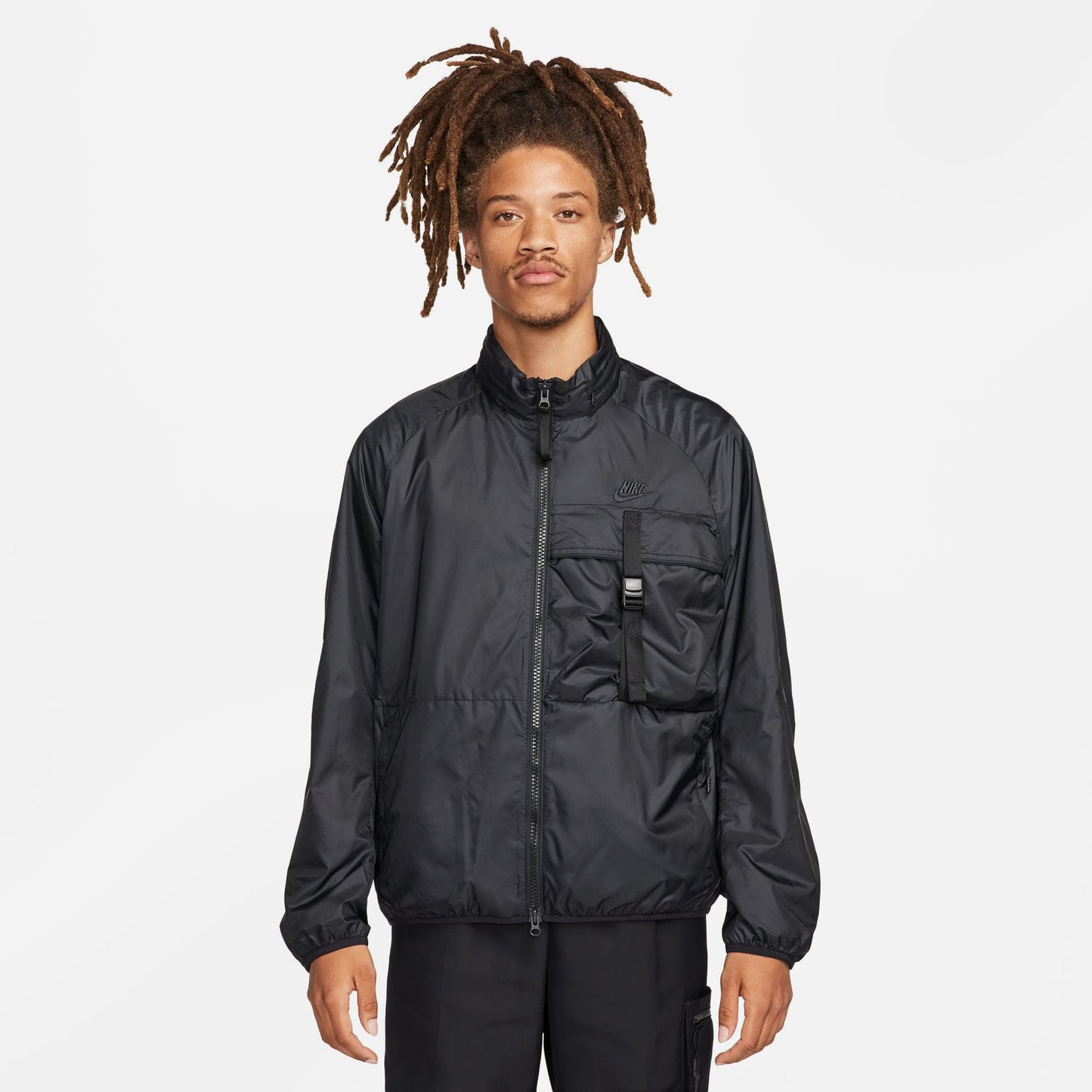 Nike Sportswear Tech Woven Erkek Siyah Ceket