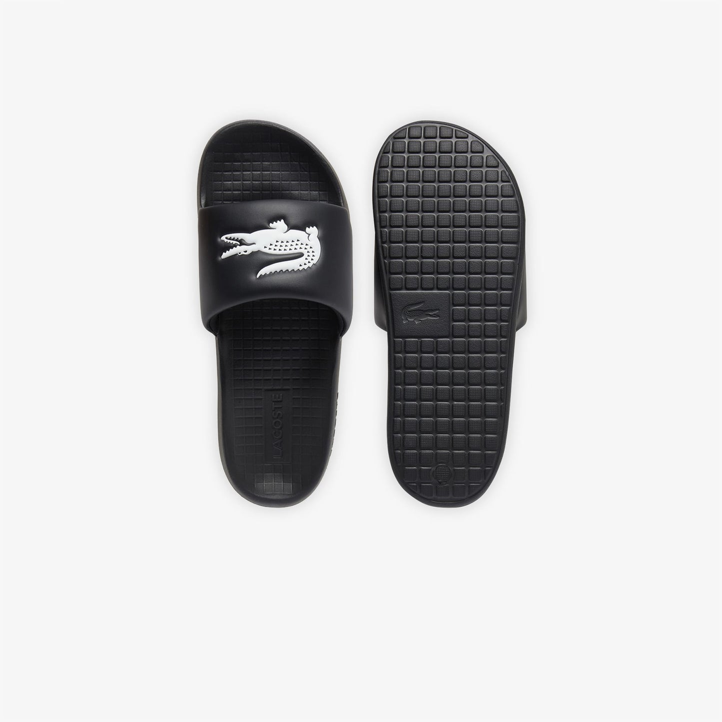 Lacoste Serve Slide 1.0 Erkek Siyah Terlik