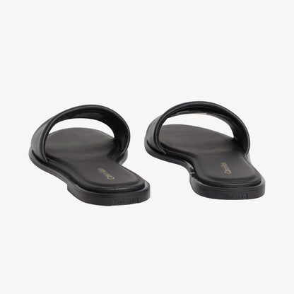 Calvin Klein Round Flat Kadın Siyah Terlik