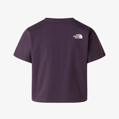 The North Face Flora Embro Regular Kadın Mor T-shirt
