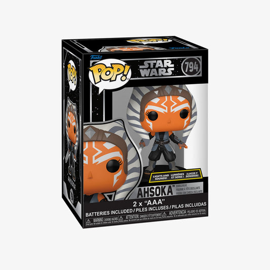 Funko Pop Star Wars:ahsoka Lights And Sounds Unisex Renkli Figür