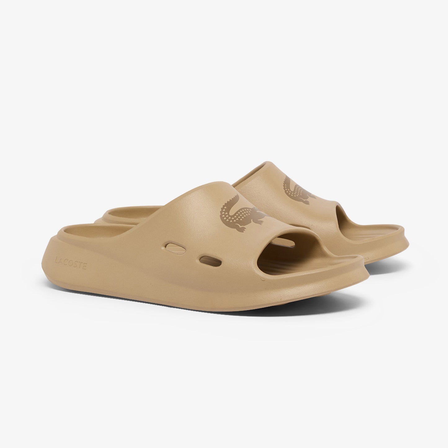 Lacoste Meduz Slide Erkek Kahverengi Terlik