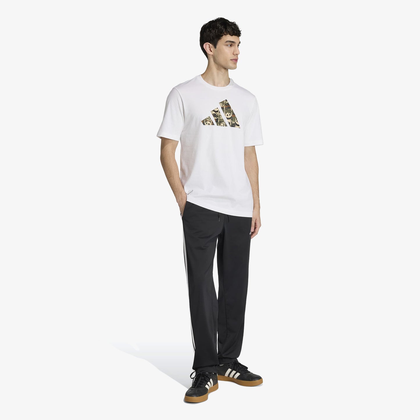 Adidas Panda Erkek Beyaz T-shirt