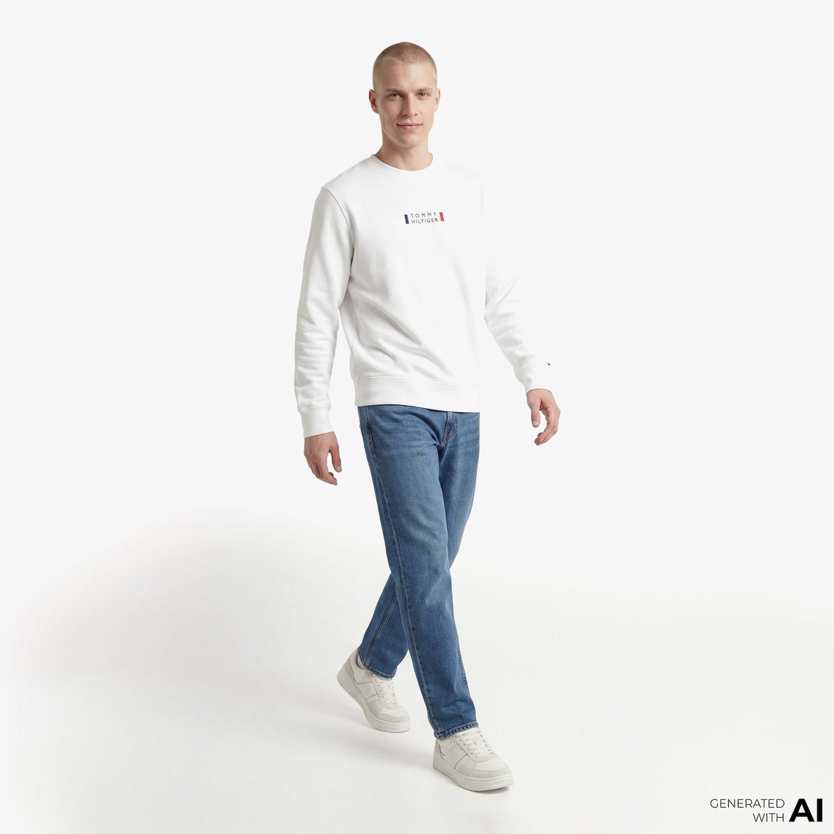 Tommy Hilfiger Denim Mainline Erkek Mavi Jean