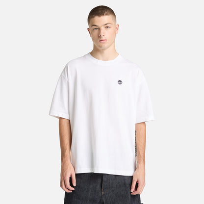 Timberland Dunstain River Erkek Beyaz T-shirt