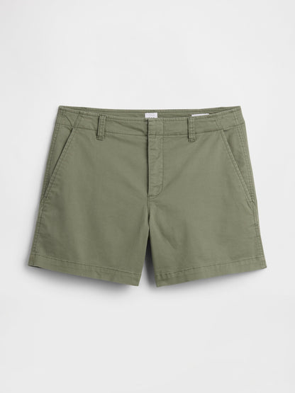 Haki 5 Mid Rise Downtown Khaki Şort