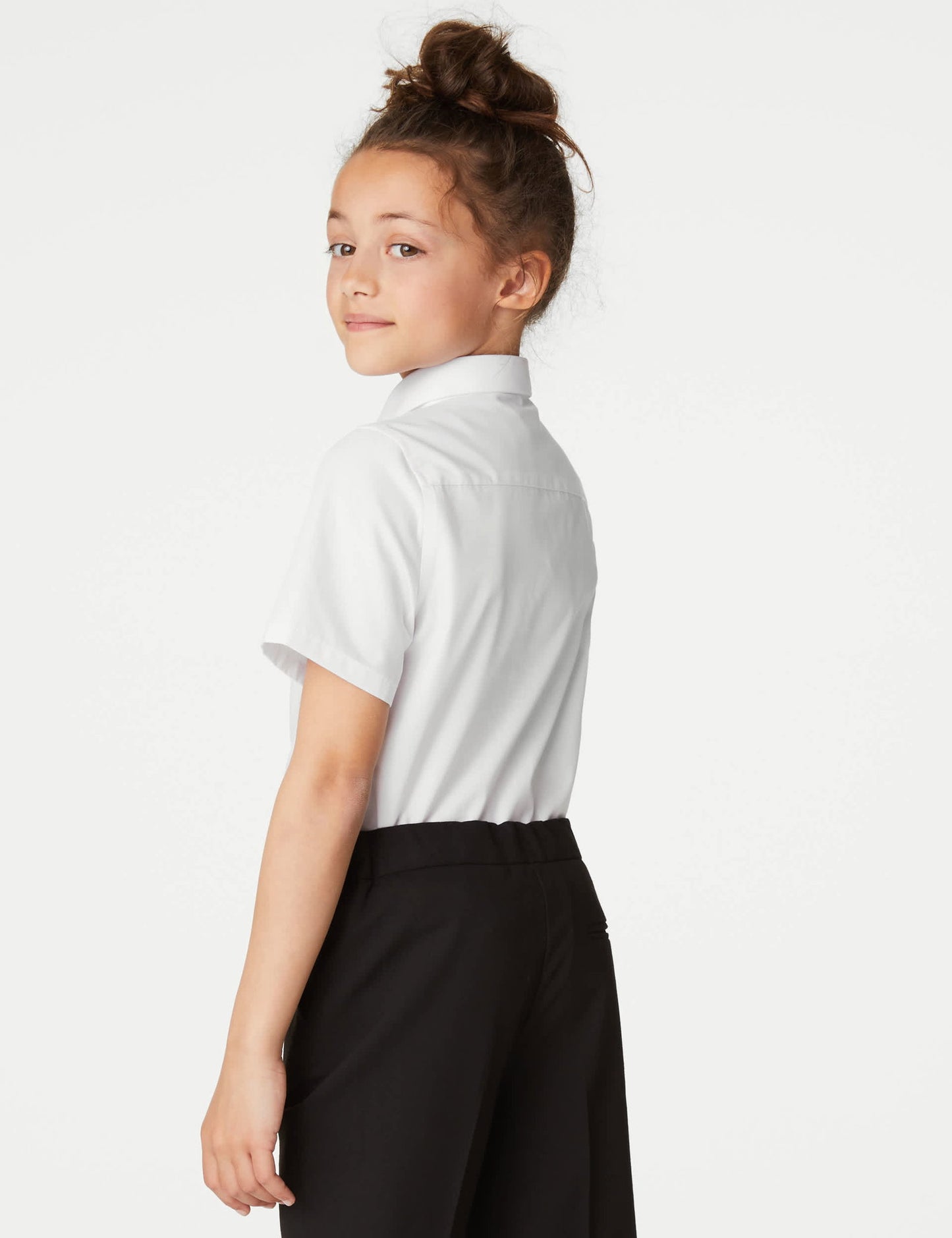 2'li Slim Fit Kısa Kollu Gömlek (2-18 Yaş)