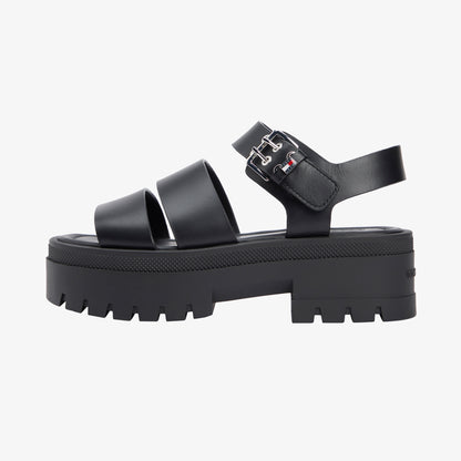 Tommy Hilfiger Wendie Max Kadın Siyah Sandalet
