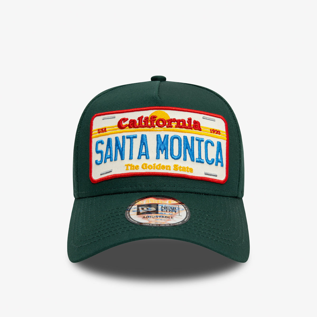 New Era Gorra License Plate 9forty Ajustable Unisex Yeşil Şapka
