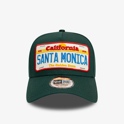 New Era Gorra License Plate 9forty Ajustable Unisex Yeşil Şapka