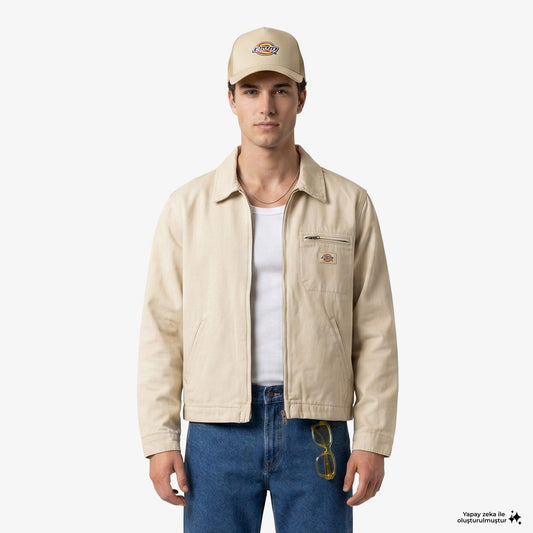 Dickies Unlined Canvas Painter Kadın Bej Ceket
