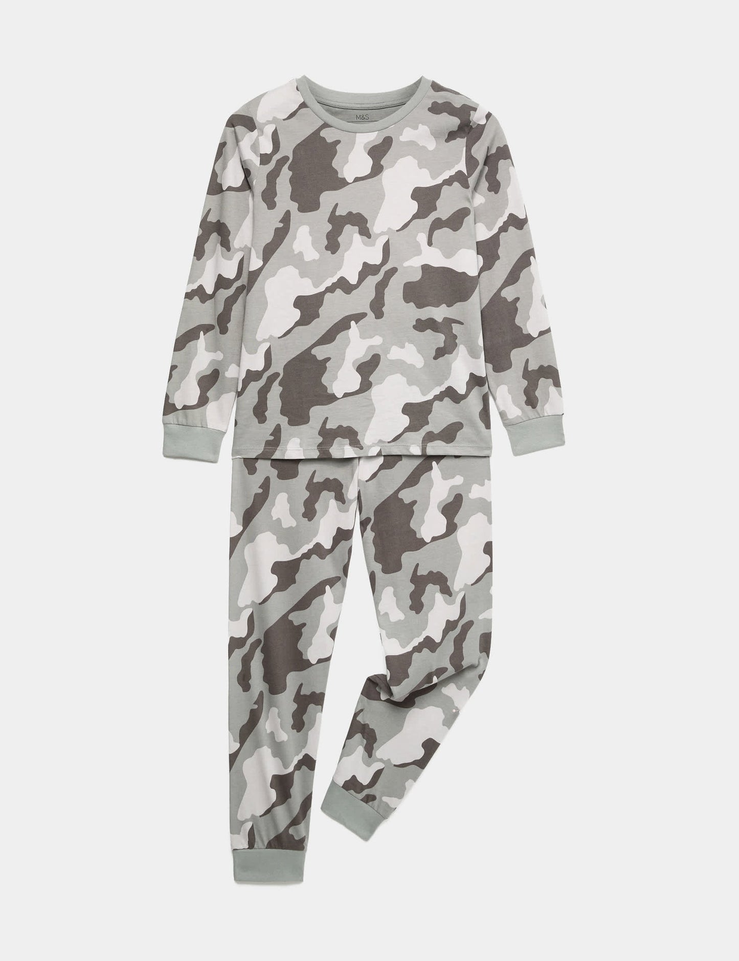 Kamuflaj Desenli Pijama Takımı