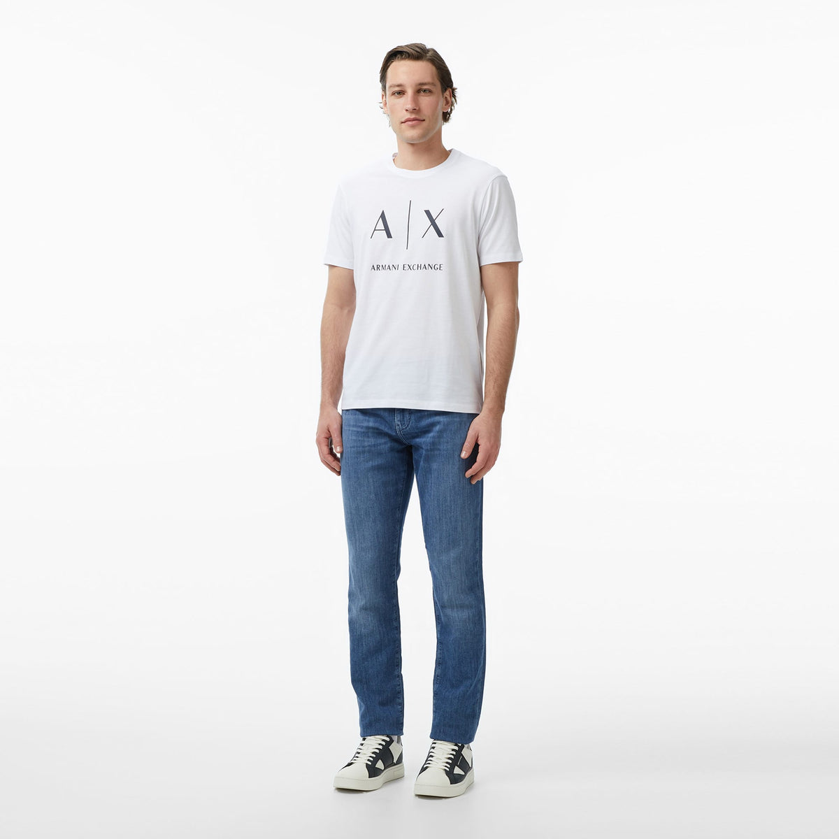 Armani Exchange Erkek Mavi Jean