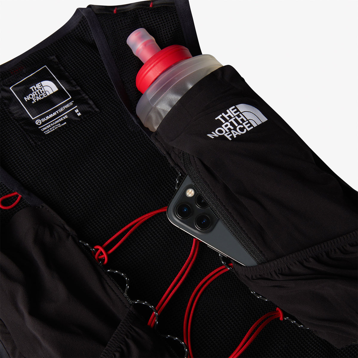 The North Face Summit Run Vest 5 Unisex Siyah Koşu Yeleği