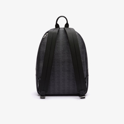 Lacoste The Blend Erkek Monogram Siyah Sırt Çantası