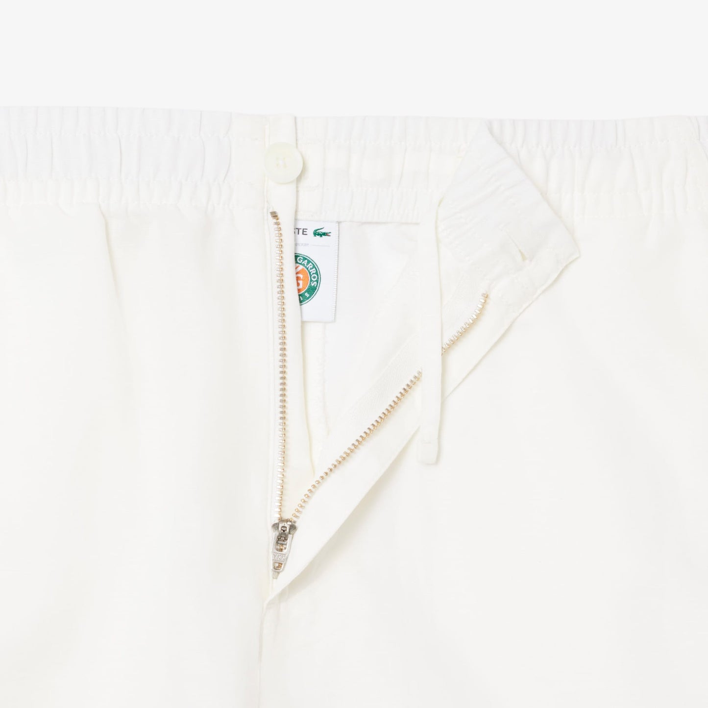 Lacoste Roland Garros Erkek Beyaz Şort