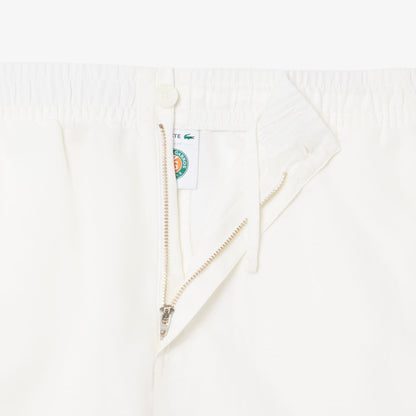 Lacoste Roland Garros Erkek Beyaz Şort