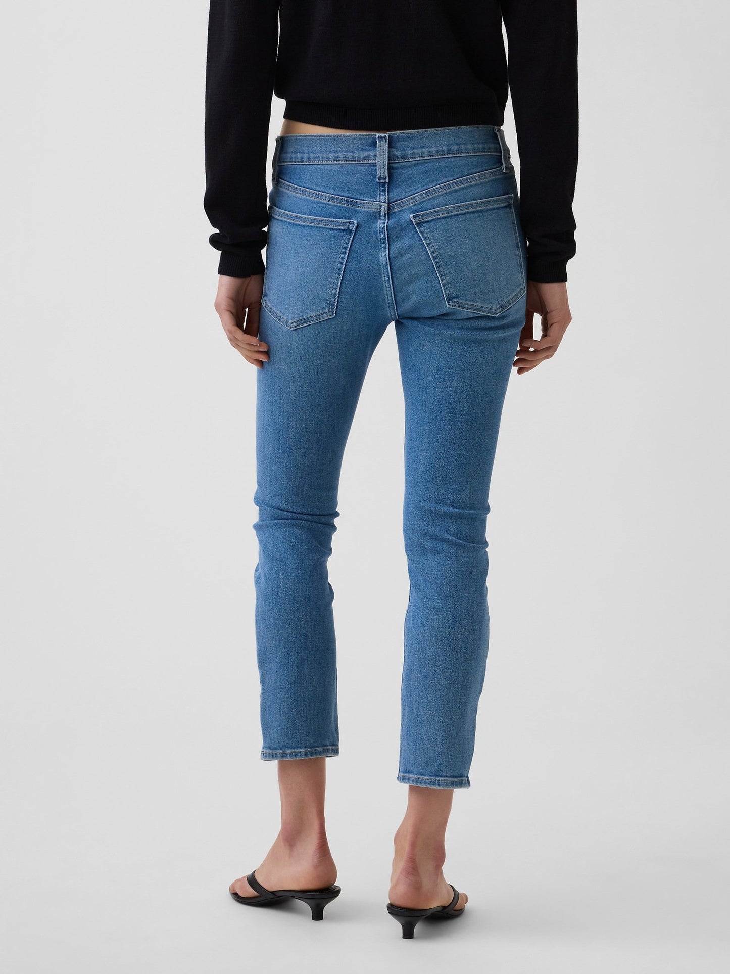 Mavi Low Rise Capri Jean Pantolon