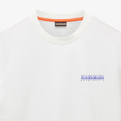 Napapijri S-guide Erkek Beyaz T-shirt