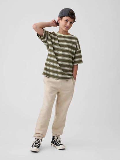 Ekru Vintagesoft Relaxed Logo Jogger Eşofman Altı