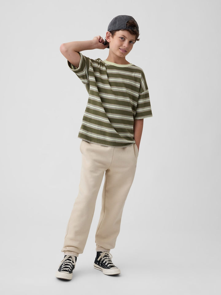 Ekru Vintagesoft Relaxed Logo Jogger Eşofman Altı
