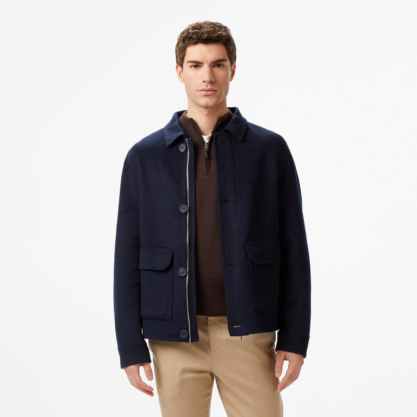 Nautica Erkek Lacivert Regular Fit Mont