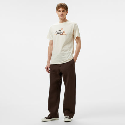 Primitive Passage Erkek Krem T-shirt