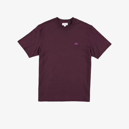 Lacoste Classic Fit Erkek Bordo T-shirt