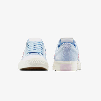 Converse Star Player 76 Colorful Suede Kadın Mavi Sneaker