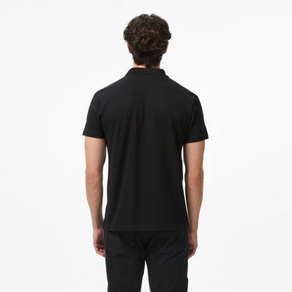 Lacoste Erkek Regular Fit Renk Bloklu Siyah Polo