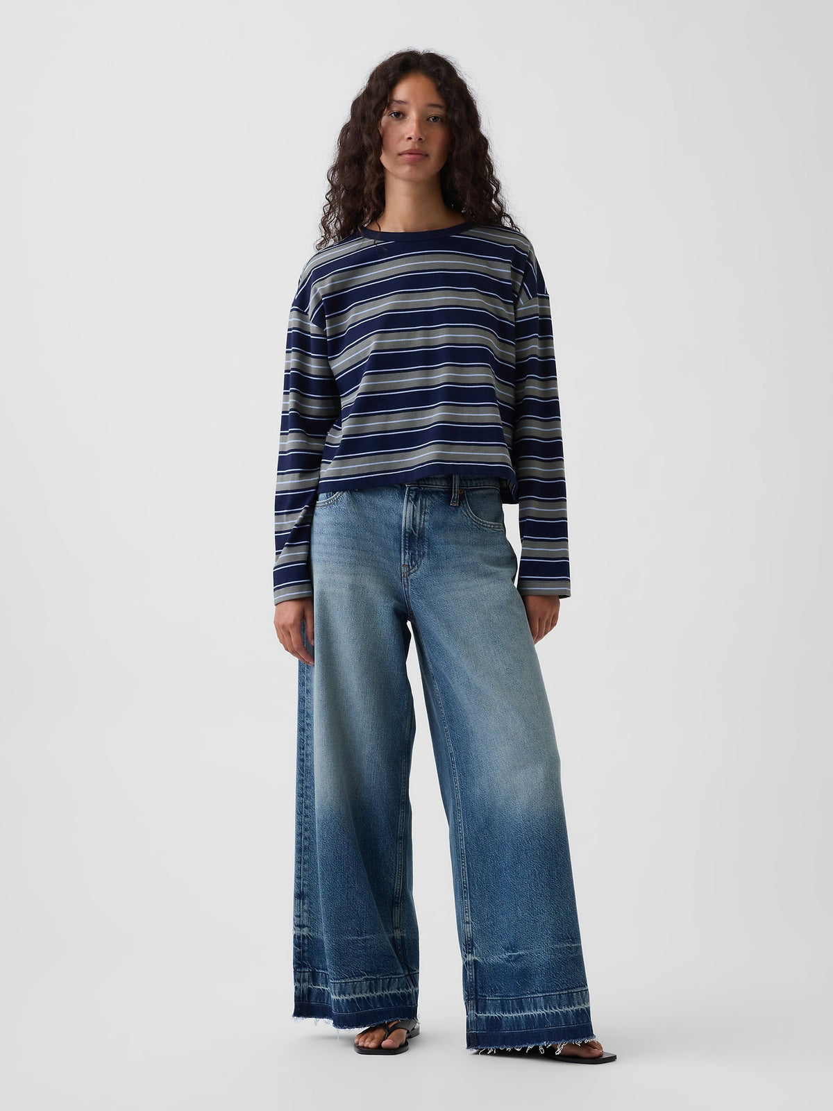 Mavi Mid Rise Ultrasoft Baggy Jean Pantolon