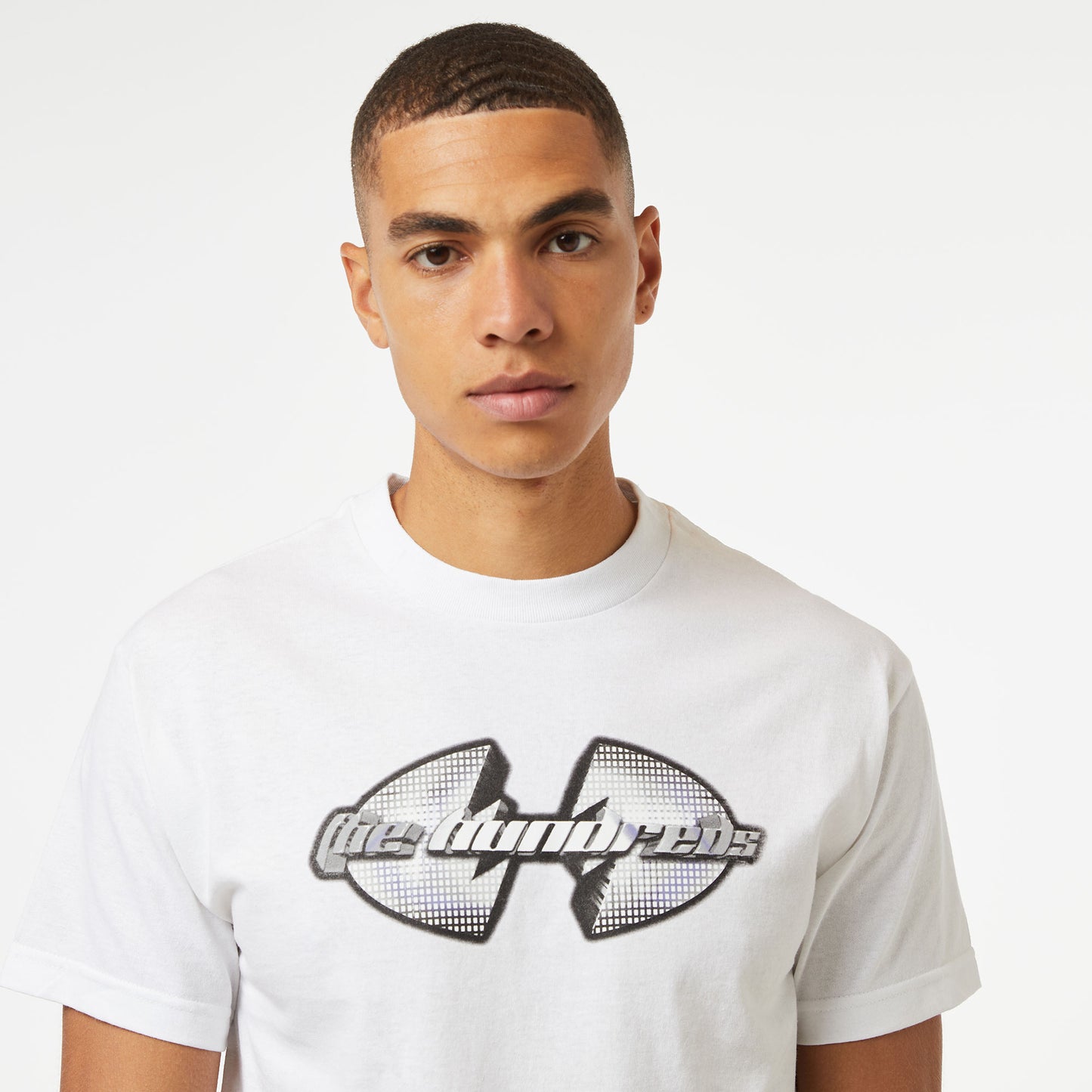 The Hundreds Real Rap Erkek Beyaz T-shirt