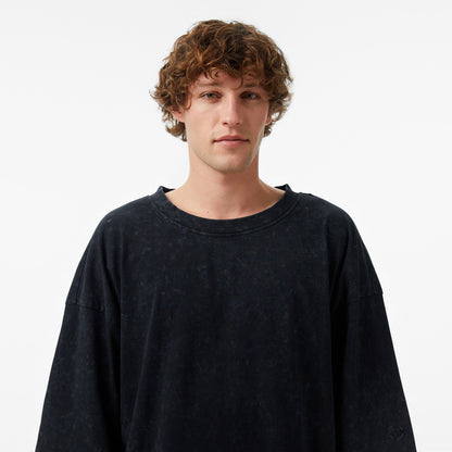 United4 Oversize Fit Erkek Siyah T-shirt