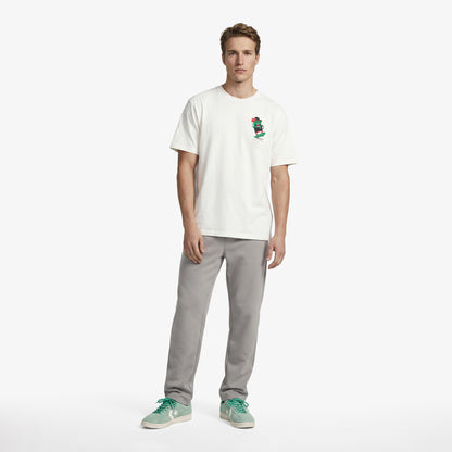 Converse Regular Fit Erkek Krem T-shirt