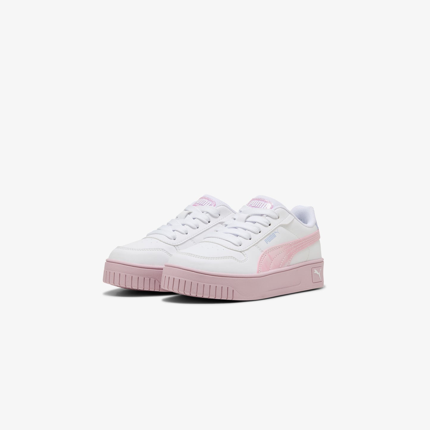 Puma Carina Street Blurry Dreams Çocuk Beyaz/pembe Spor Ayakkabı