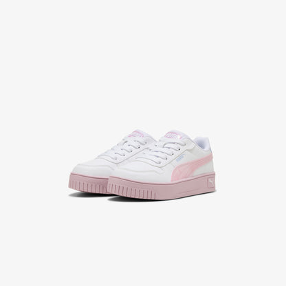Puma Carina Street Blurry Dreams Çocuk Beyaz/pembe Spor Ayakkabı