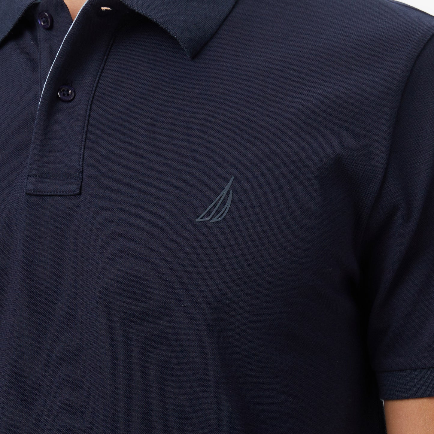 Nautica Erkek Lacivert Regular Fit Polo Yaka T-shirt