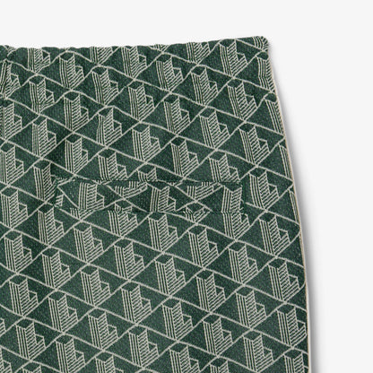 Lacoste Paris Erkek Regular Fit Monogram Yeşil Eşofman Altı