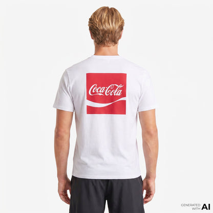 Converse X Coca-cola Erkek Beyaz T-shirt