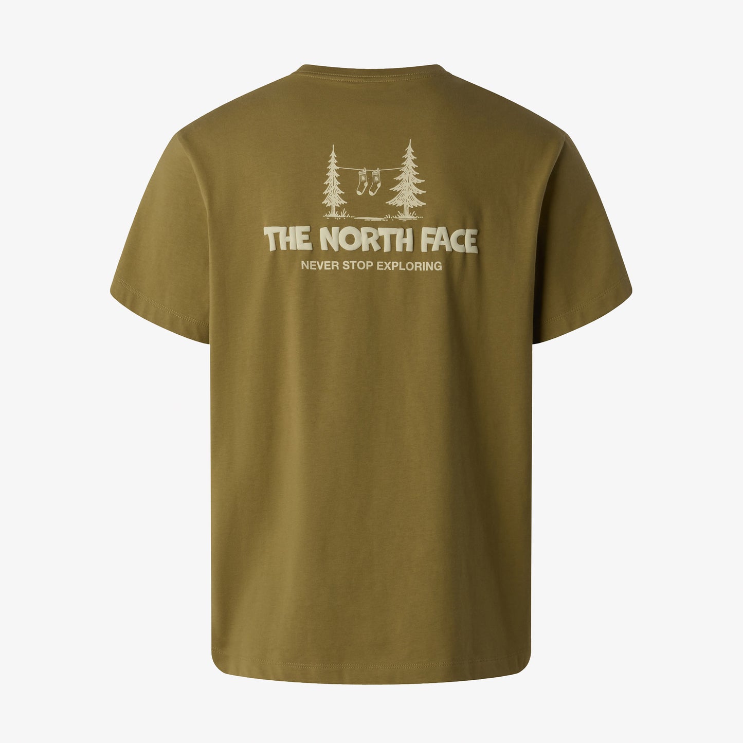 The North Face Camping Relaxed Erkek Sarı T-shirt