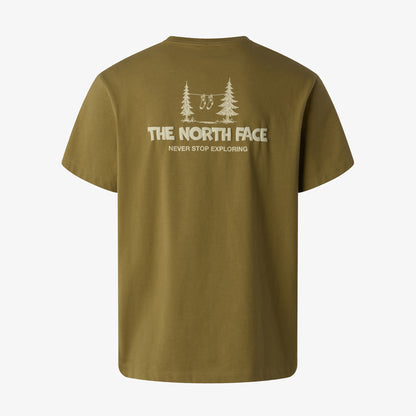 The North Face Camping Relaxed Erkek Sarı T-shirt