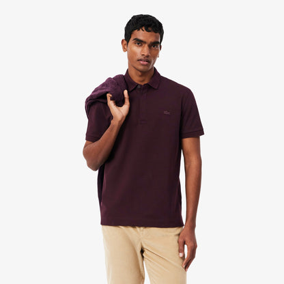 Lacoste Regular Fit Erkek Bordo Polo