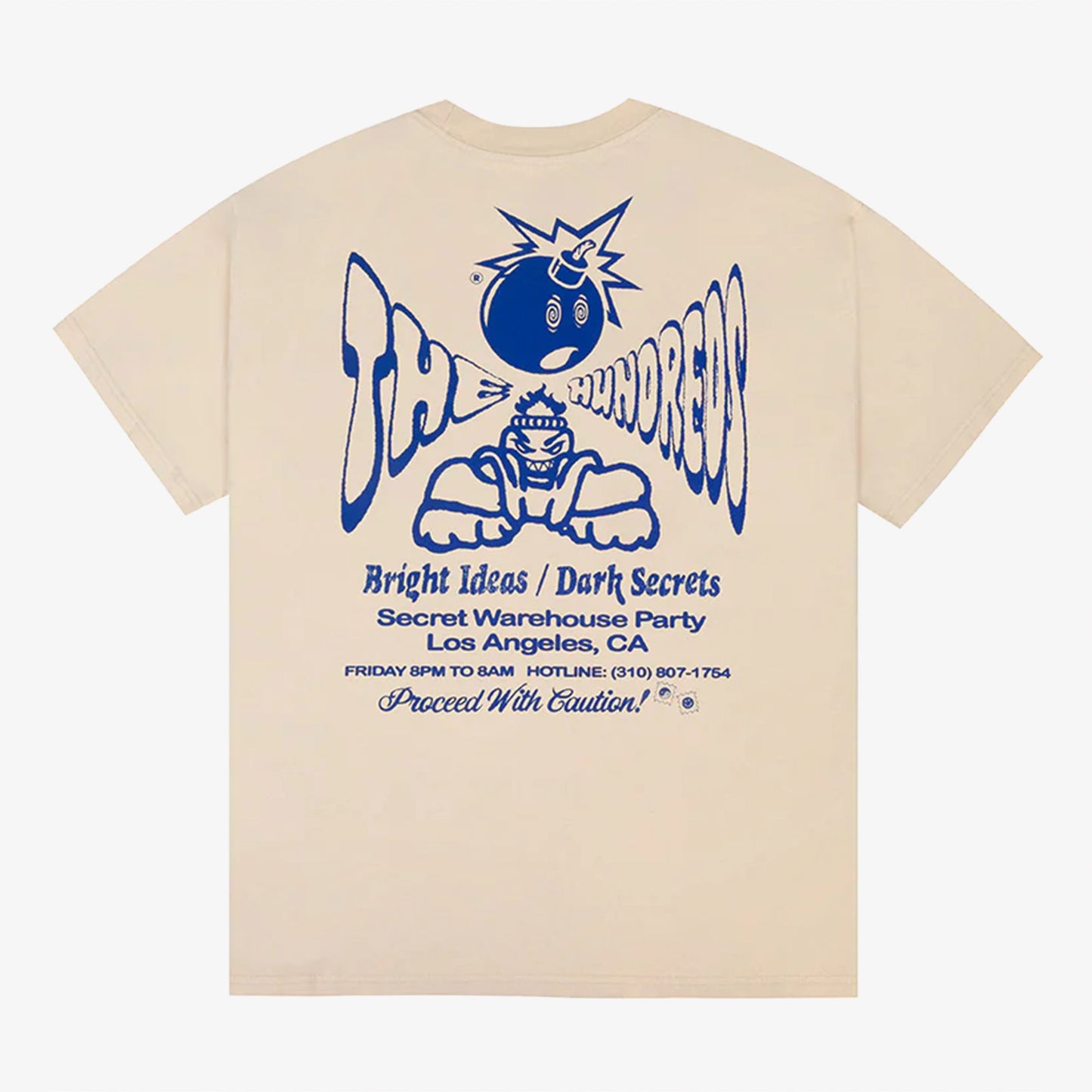 The Hundreds After Hours Erkek Beyaz T-shirt
