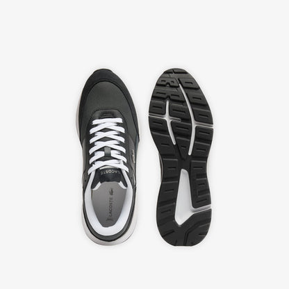 Lacoste Run Set Cgr Bar Erkek Koyu Gri Spor Ayakkabı