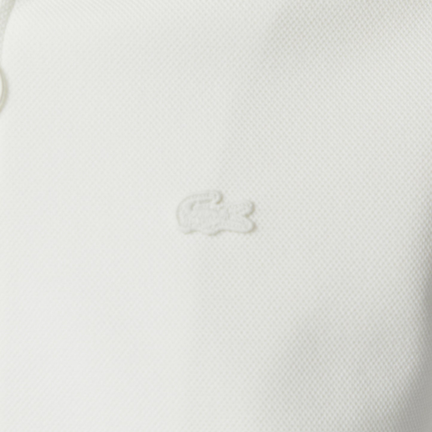 Lacoste Kadın Regular Fit Dik Yaka Krem Sweatshirt