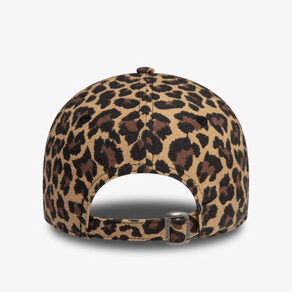 New Era 9forty New York Yankees Leopard Kadın Kahverengi Şapka