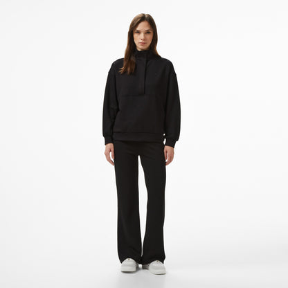 Nautica Kadın Siyah Regular Fit Eşofman Altı