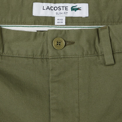 Lacoste Slim Fit Erkek Haki Şort