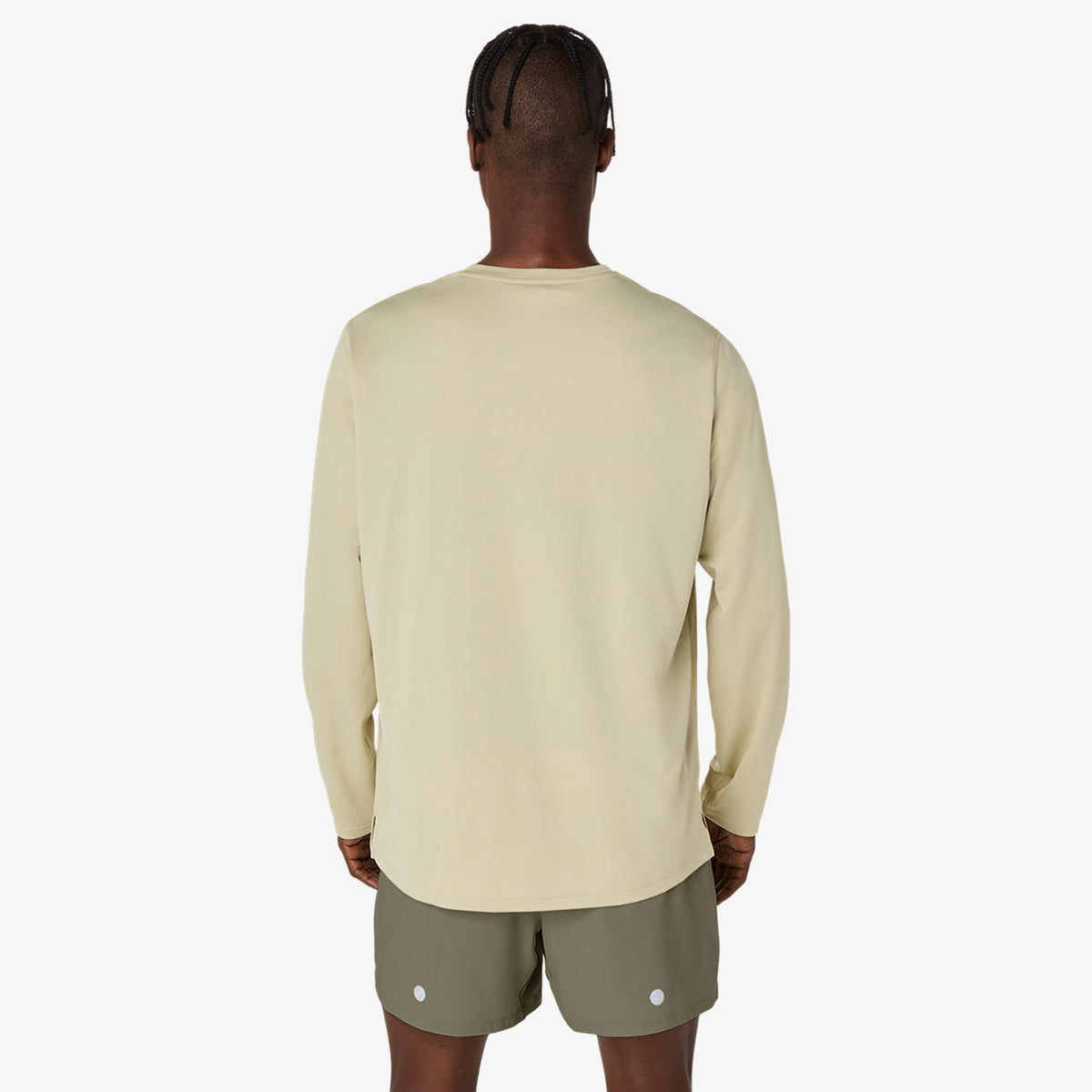 Asics Fujitrail Logo Ls Top Erkek Yeşil T-shirt
