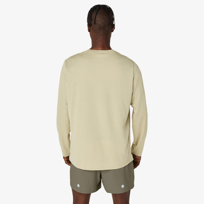 Asics Fujitrail Logo Ls Top Erkek Yeşil T-shirt